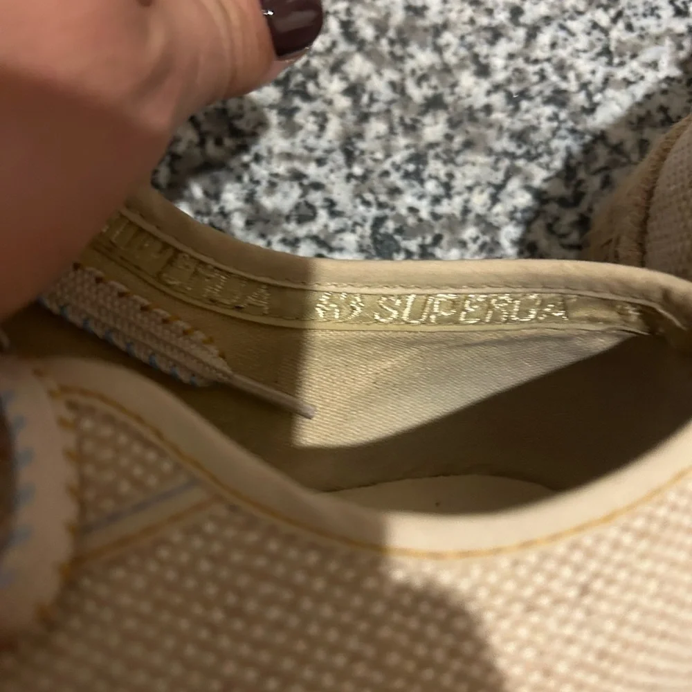 Sugerpga Espadrille Lace Up Flatforms Size 10.5